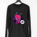 Friggin Humans Full Sleeve T-Shirt — Black