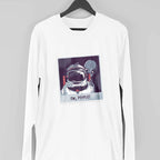 Ew, People Full Sleeve T-Shirt — White