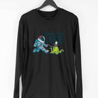 Life On Mars Full Sleeve T-Shirt — Black
