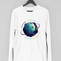 Explore The Galaxy Full Sleeve T-Shirt — White