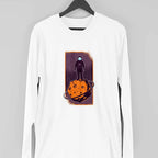 Space Explorer Full Sleeve T-Shirt — White