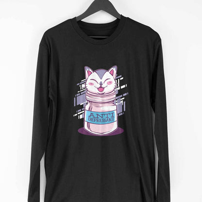 Anti Depressant Full Sleeve T-Shirt