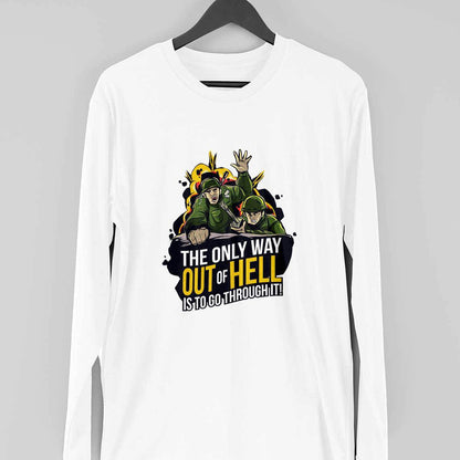 The Only Way Full Sleeve T-Shirt