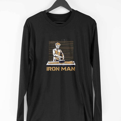 Iron Man Funny Half Sleeve T-Shirt
