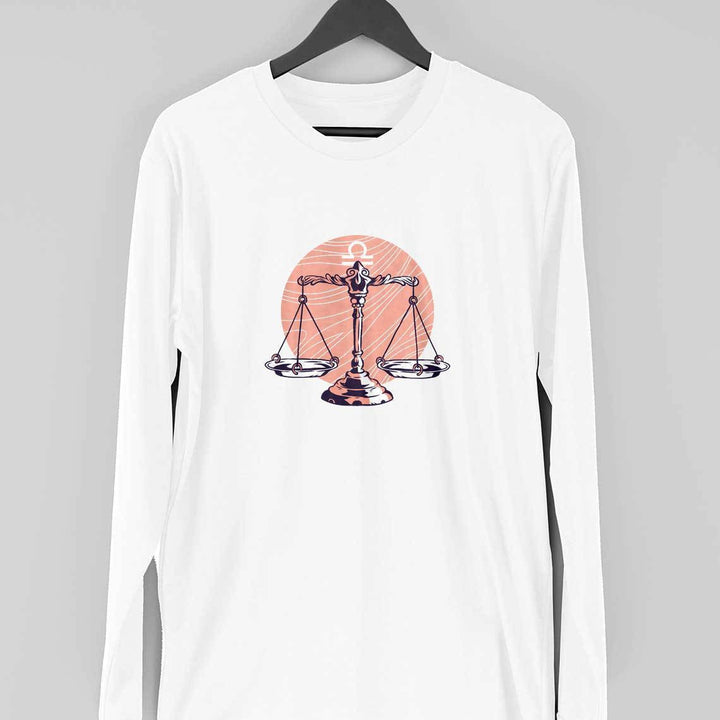 Libra Zodiac Full Sleeve T-Shirt