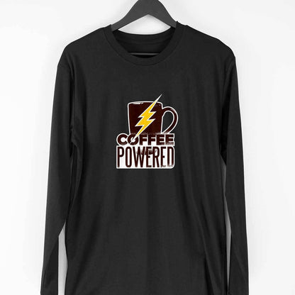 Coffee Powered Full Sleeve T-Shirt