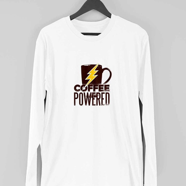 Coffee Powered Full Sleeve T-Shirt