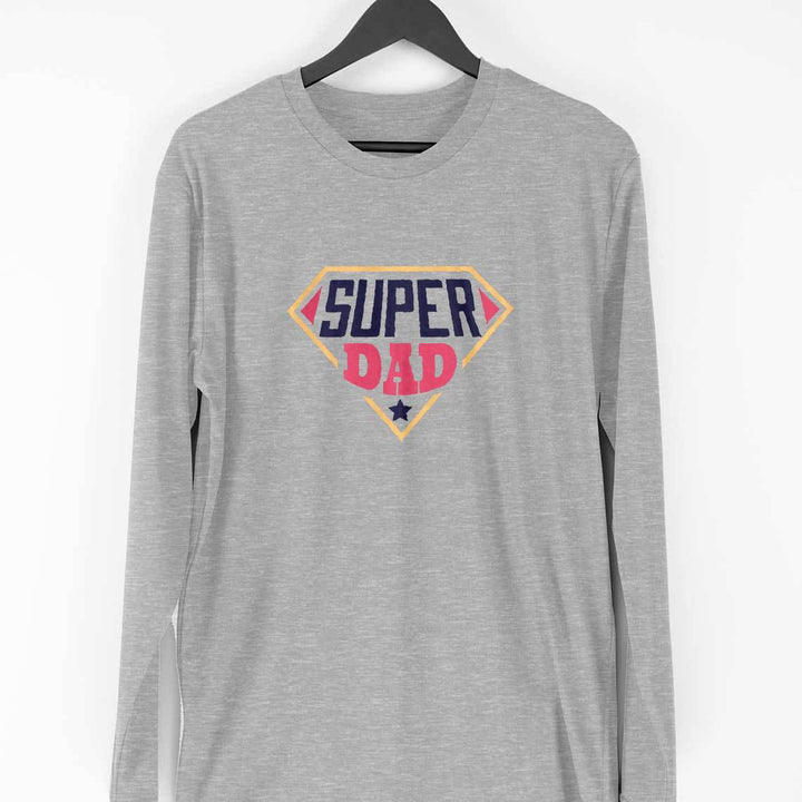 Super Dad Full Sleeve T-Shirt