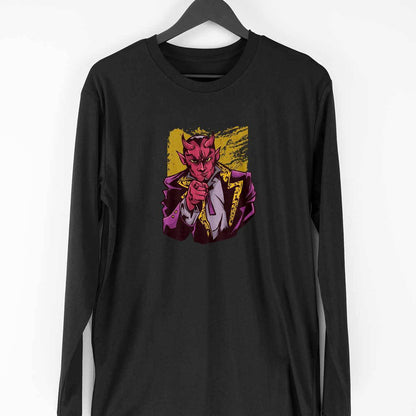 Pointing Lucifer Full sleeve T-Shirt