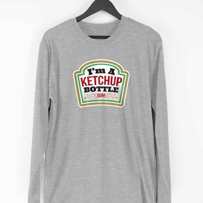 Ketchup Bottle Full Sleeve T-Shirt