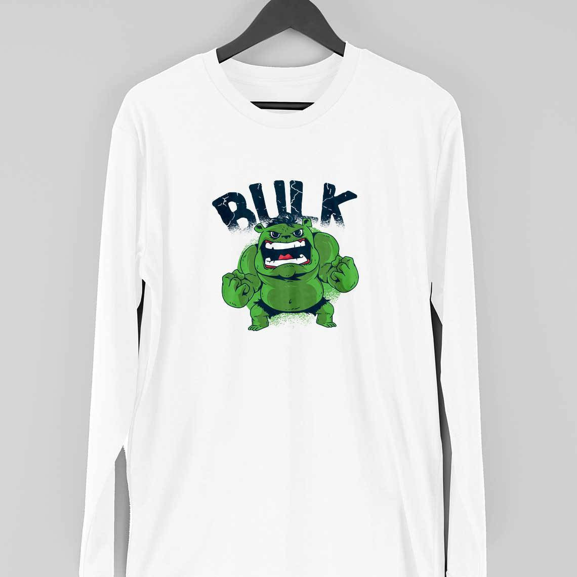 Bulk Full Sleeve T-Shirt — White