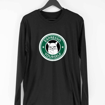 Expresso Yourself Full Sleeve T-Shirt
