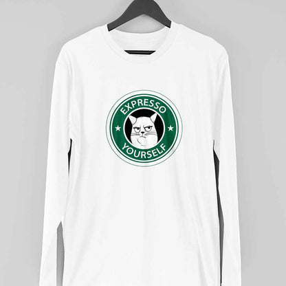 Expresso Yourself Full Sleeve T-Shirt