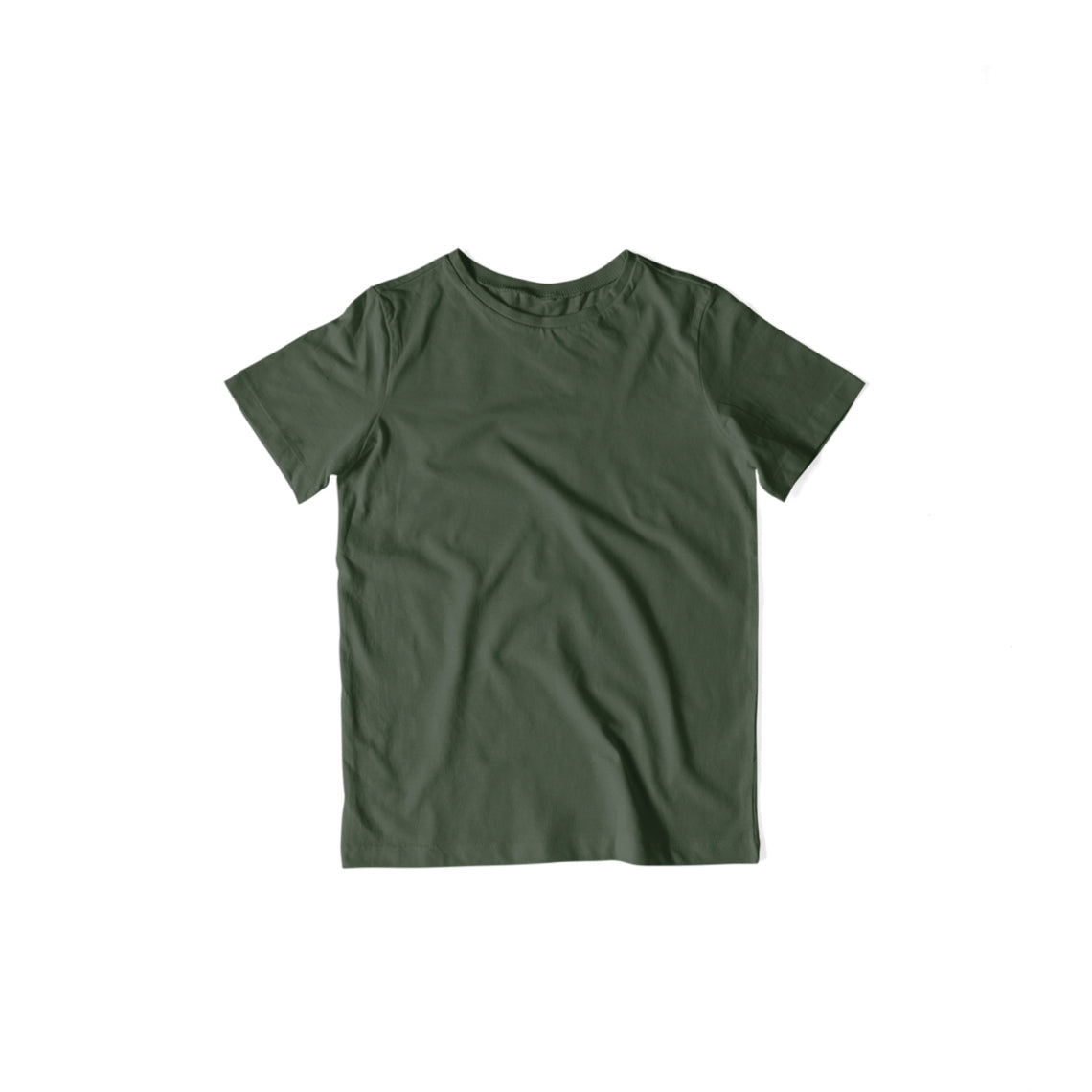 Kid's Plain Half Sleeve T-Shirt