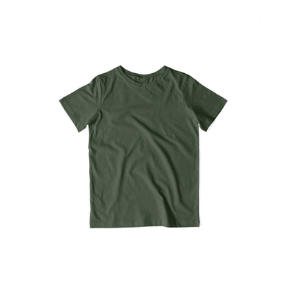 Kid's Plain Half Sleeve T-Shirt
