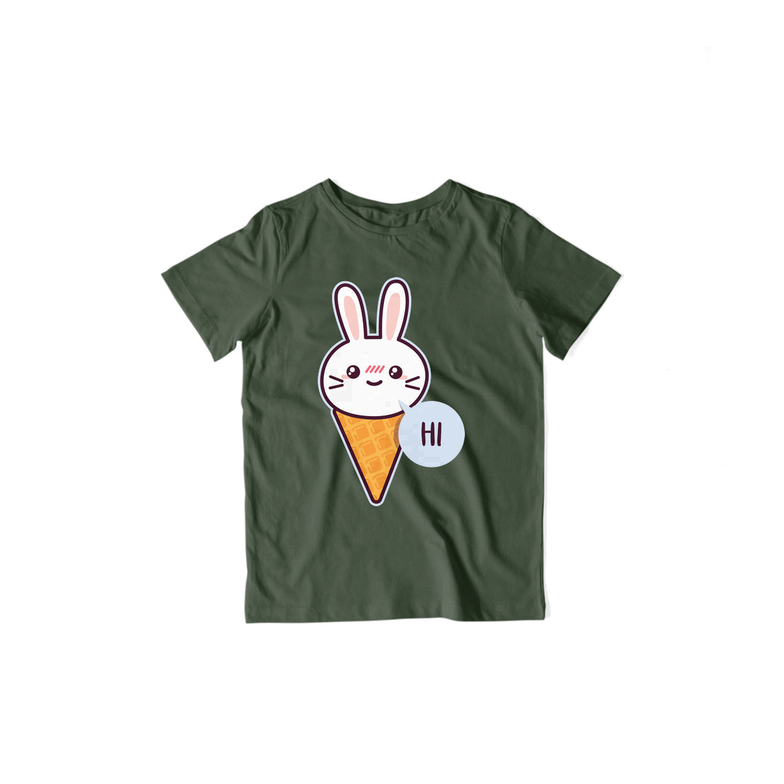 Cute Rabbit Kid's T-Shirt