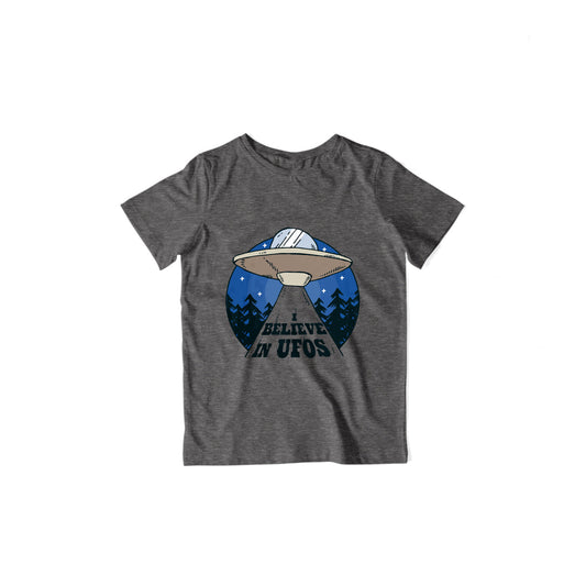Believe in UFO Kid's T-Shirt