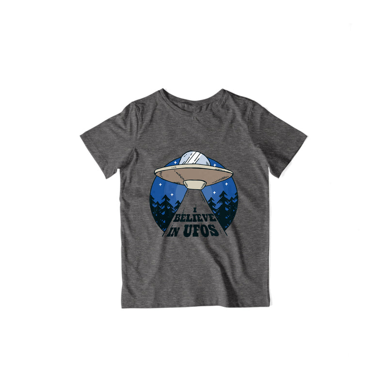 Believe in UFO Kid's T-Shirt