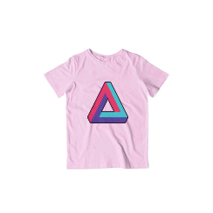 Infinite Retro Triangle Kids T-Shirt