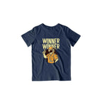 Winner Kids T-Shirt — Navy Blue