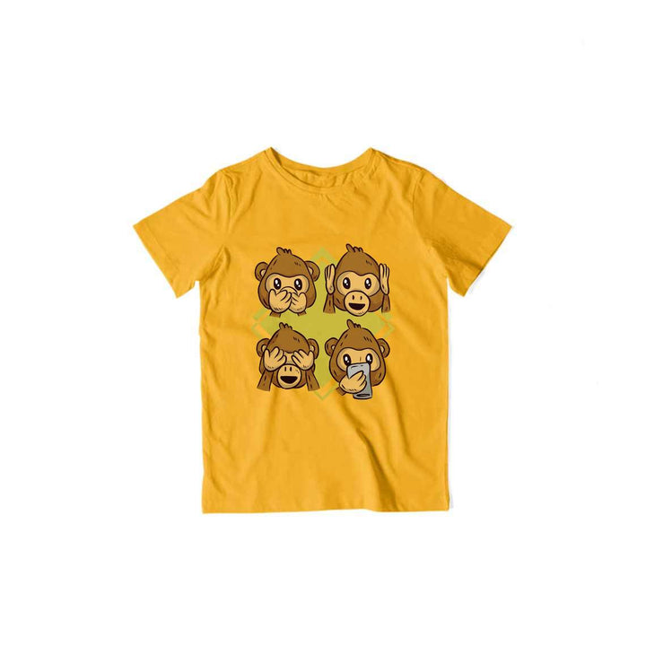 Modern Monkey Kids T-Shirt