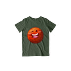 Happy Mercury Kid's T-Shirt — Olive Green