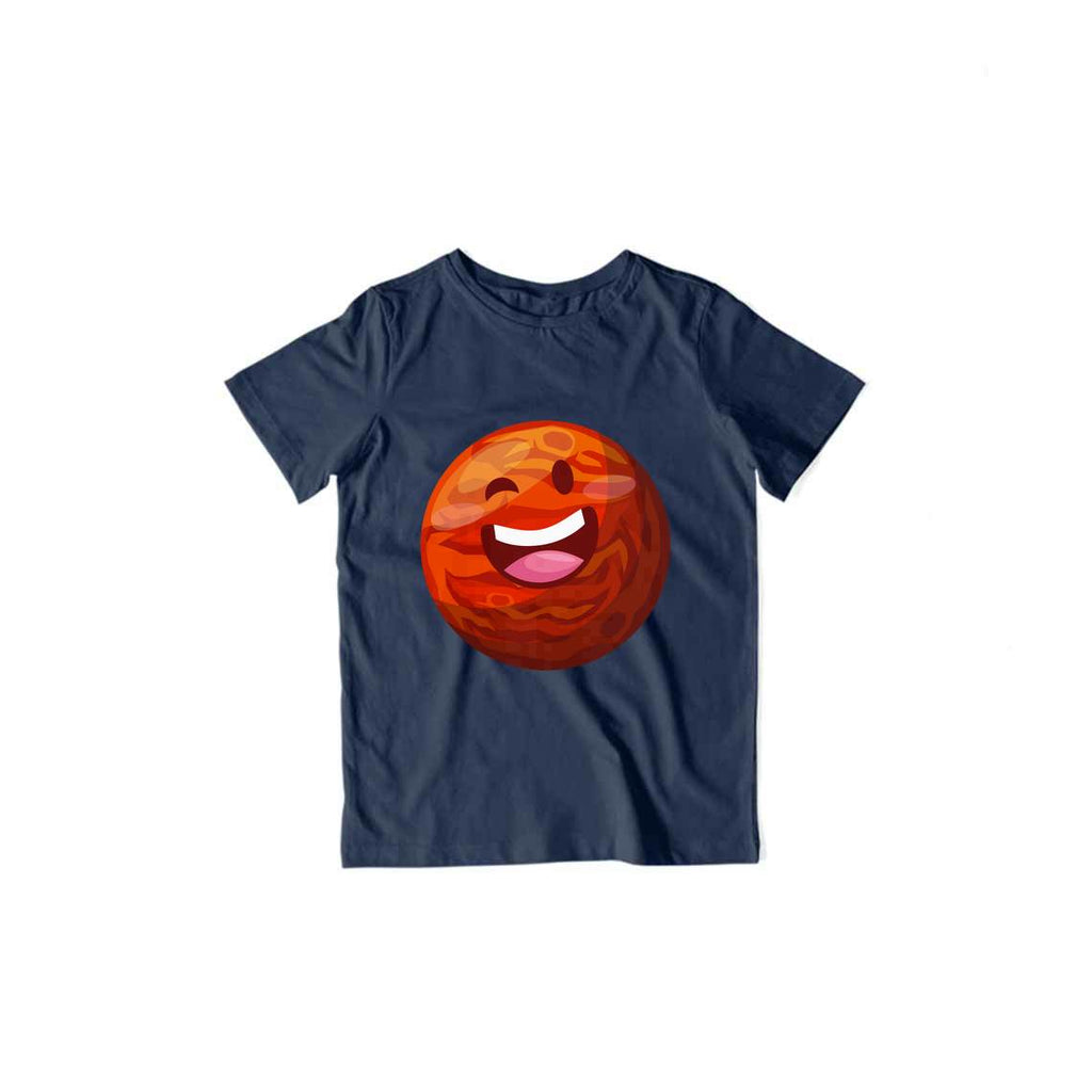 Happy Mercury Kid's T-Shirt — Navy Blue