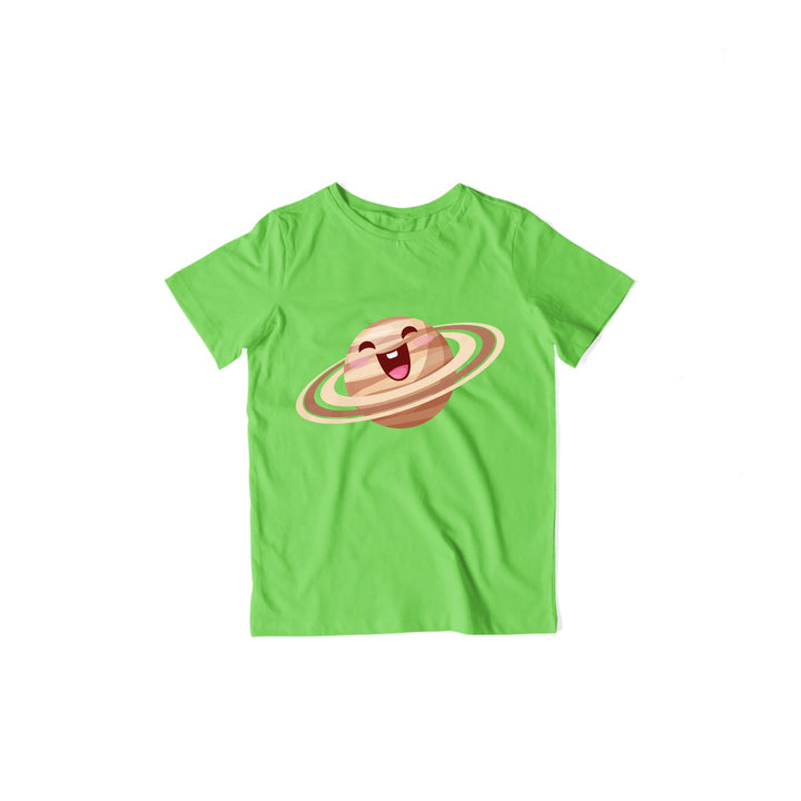 Happy Saturn Kid's T-Shirt