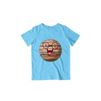 Happy Jupiter Kid's T-Shirt — Sky Blue