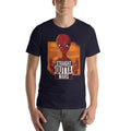 Straight Outta Mars Alien Unisex Half Sleeve T-Shirt — Navy