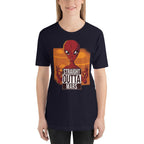 Straight Outta Mars Alien Unisex Half Sleeve T-Shirt — back view