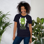 Allergic to Humans Unisex Half Sleeve T-Shirt — detail view 6