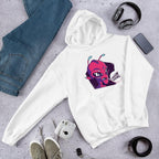 Friggin Humans Unisex Hooded Sweatshirt — White