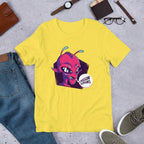 Friggin Humans Unisex Half Sleeve T-Shirt — Yellow