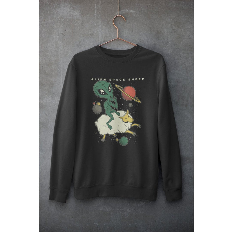 Alien Space Sheep Unisex Sweatshirt