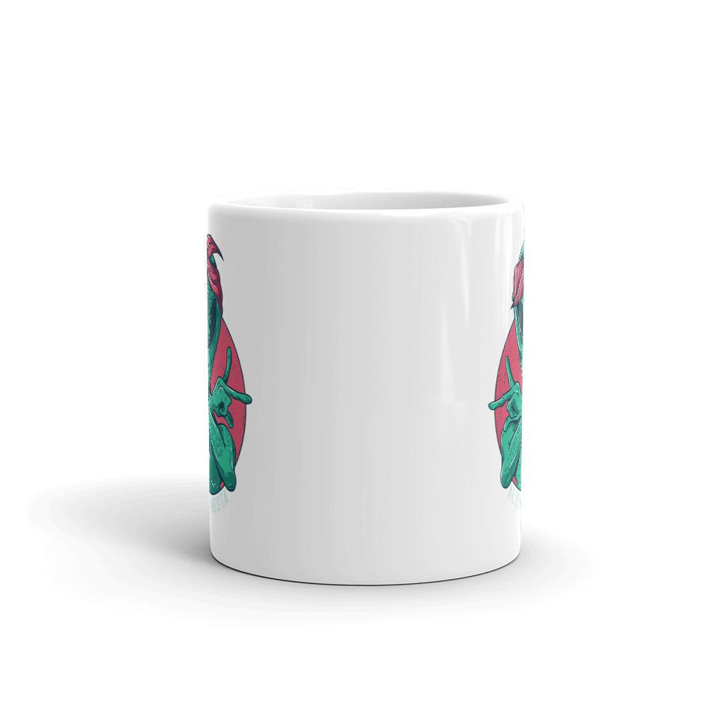 Alien Gangsta Coffee Mug — detail view 6