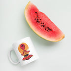 Alien Meditation Coffee Mug — detail view 5