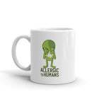 Allergic to Humans Coffee Mug — detail view 3