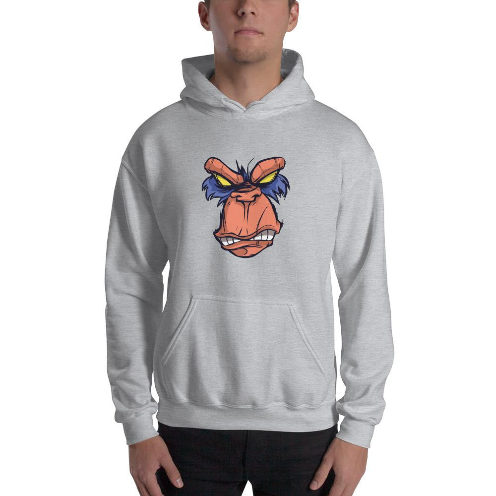 Angry Ape Unisex Hooded Sweatshirt — detail view 4