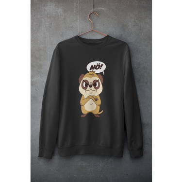 Angry Meerkat Unisex Sweatshirt