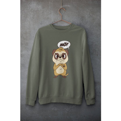 Angry Meerkat Unisex Sweatshirt