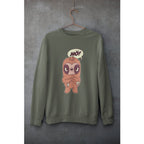 Angry Sloth Unisex Sweatshirt — Olive