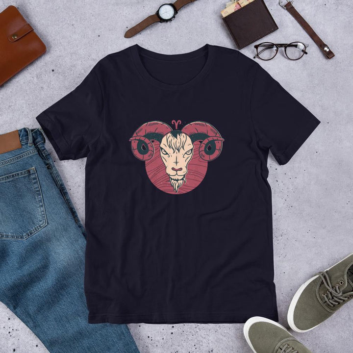 Aries Zodiac Half Sleeve T-Shirt