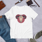 Aries Zodiac Half Sleeve T-Shirt — front view