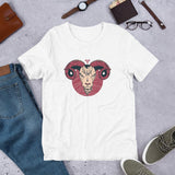 Aries Zodiac Half Sleeve T-Shirt