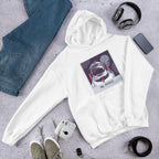 Ew, People Alien Unisex Hooded Sweatshirt — White