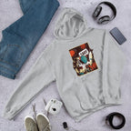 Space Ride Unisex Hooded Sweatshirt — Grey
