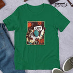 Space Ride Half Sleeve T-Shirt — Green