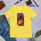 Space Conqueror Half Sleeve T-Shirt — Yellow