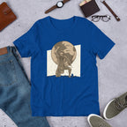 Atlas Half Sleeve T-Shirt — Blue